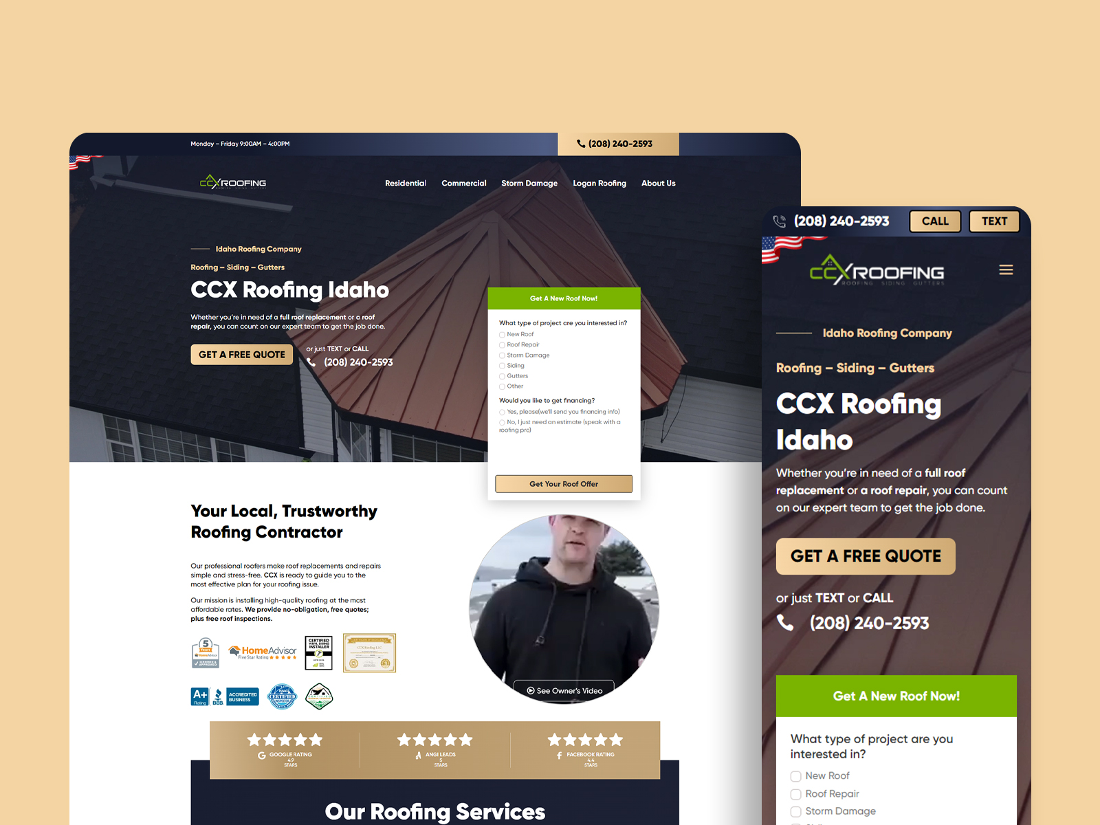 CCX Roofing | Native Infotech