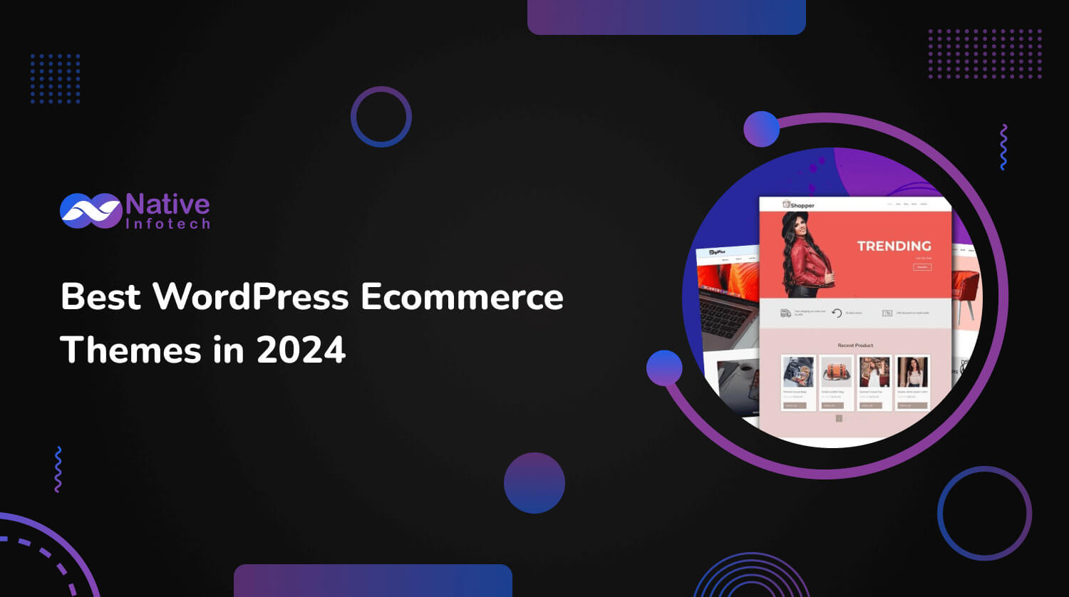 Best WordPress Ecommerce Themes in 2024 | Native Infotech