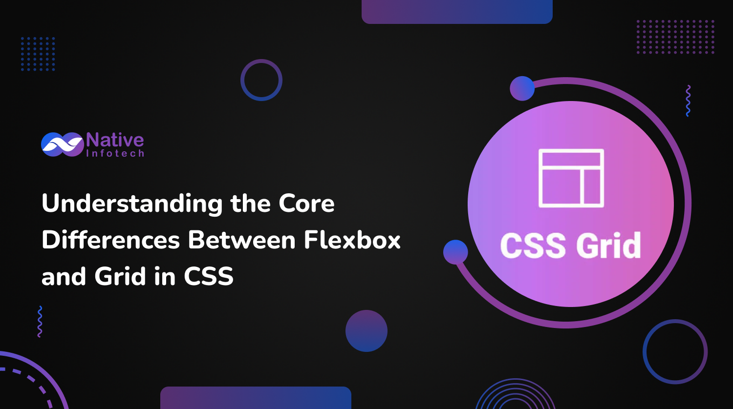 Understanding the Core Differences Between Flexbox and Grid in CSS | Native Infotech